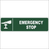  Emergency stop